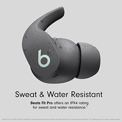 Beats Fit Pro Wireless Noise Cancelling In-Ear Earbuds - Sage Gray - MK2J3LL/A - Image 9