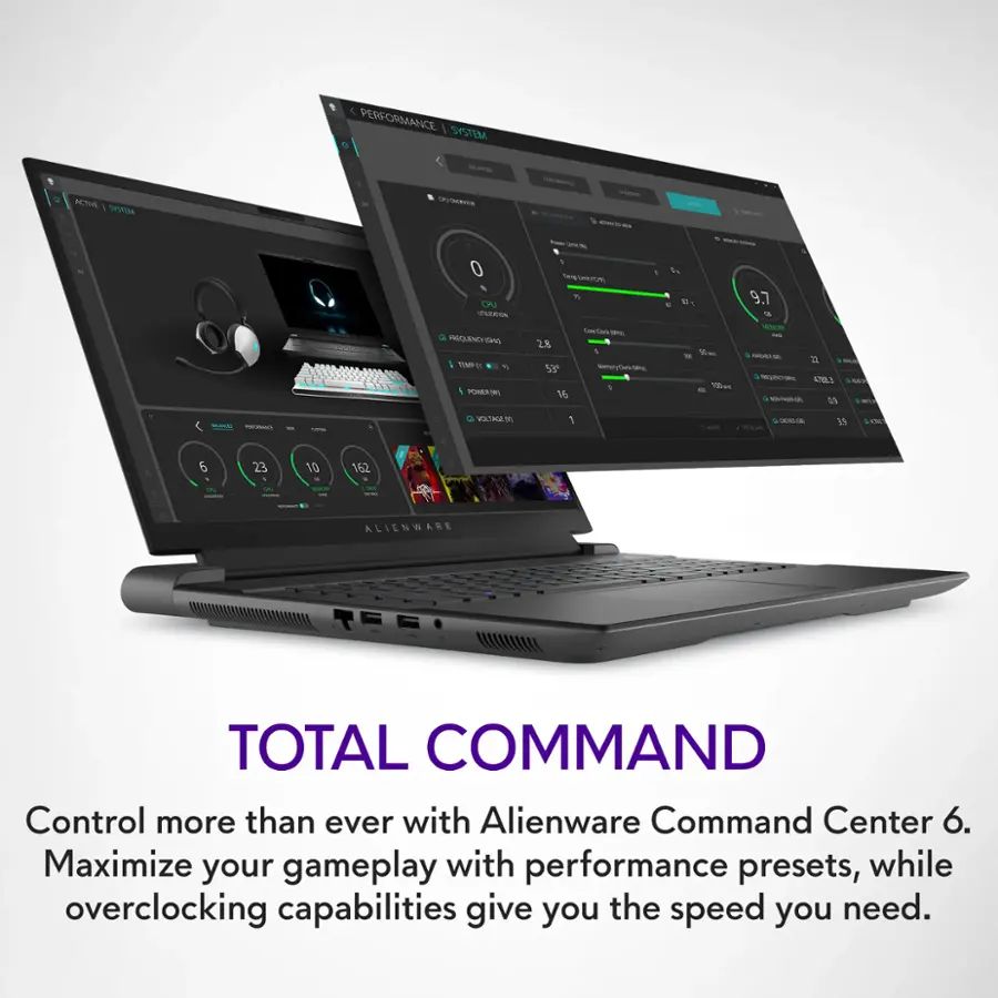 Alienware M18 R2 Gaming Laptop - 18" 165Hz WQXGA - i9-14900HX - 32GB RAM - RTX 4070 - 1TB SSD - AWM18R-9494BLK-PUS - Image 11