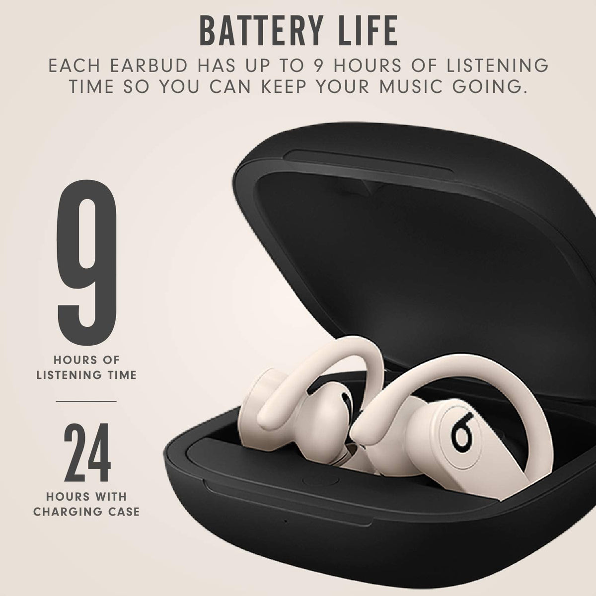 Beats - Powerbeats Pro Totally Wireless Earbuds - Ivory - Image 6