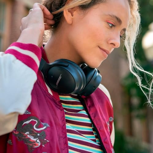 Bose QuietComfort 45 Wireless Noise Cancelling Over-the-Ear Headphones – Black – 866724-0100 - Image 6
