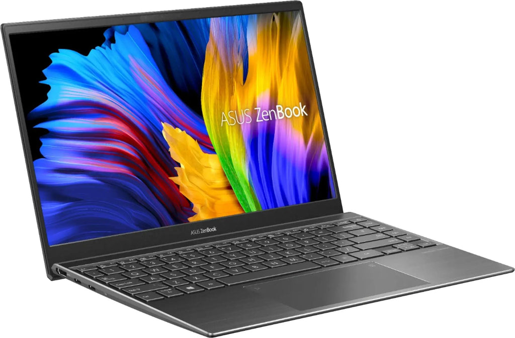 ASUS ZenBook – 14" FHD Touch – AMD Ryzen 5 5500U – 8GB RAM – NVIDIA GeForce MX450 – 1TB SSD – Silver – Q408UG - Image 3