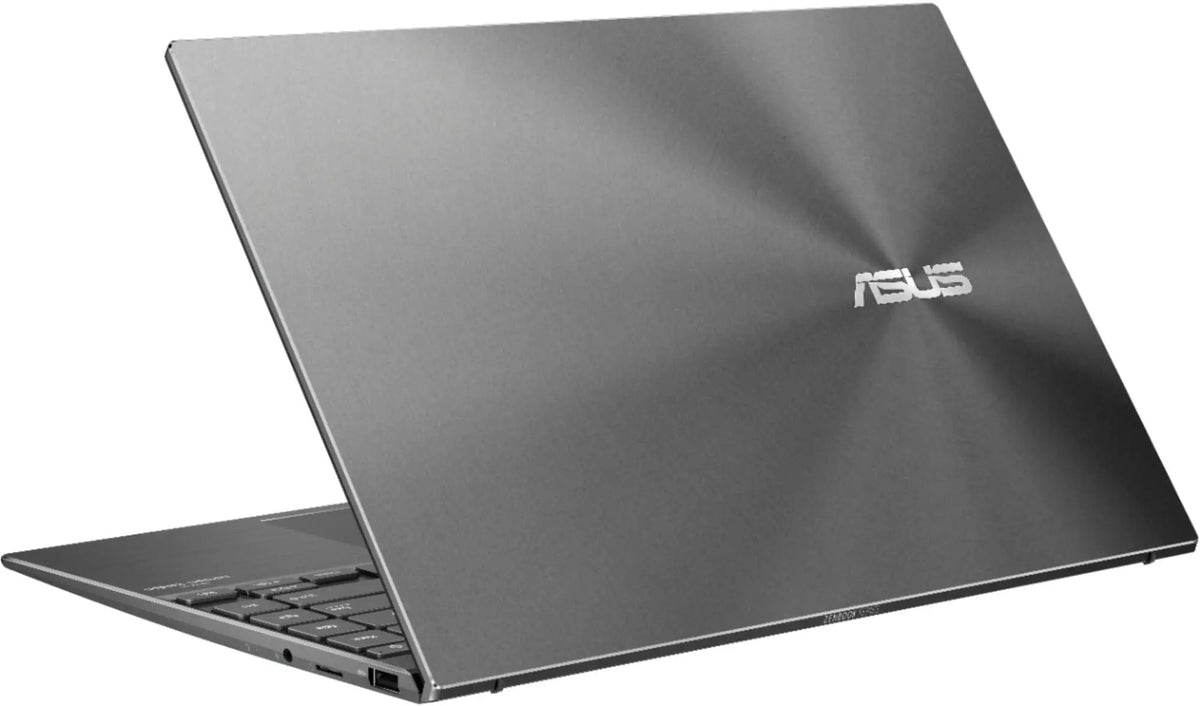 ASUS ZenBook – 14" FHD Touch – AMD Ryzen 5 5500U – 8GB RAM – NVIDIA GeForce MX450 – 1TB SSD – Silver – Q408UG - Image 5