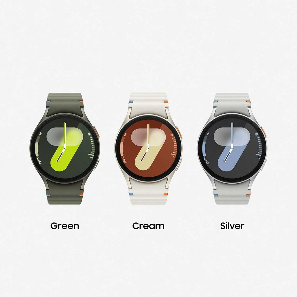 Samsung Galaxy Watch7 Aluminum Smartwatch 44mm LTE – Silver with Cream Band – SM-L315UZSAXAA - Image 8