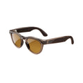Ray-Ban Meta - Headliner glasses with Meta AI, Audio, Photo, Video Compatibility - Transitions Yellow Lenses - Warm Stone