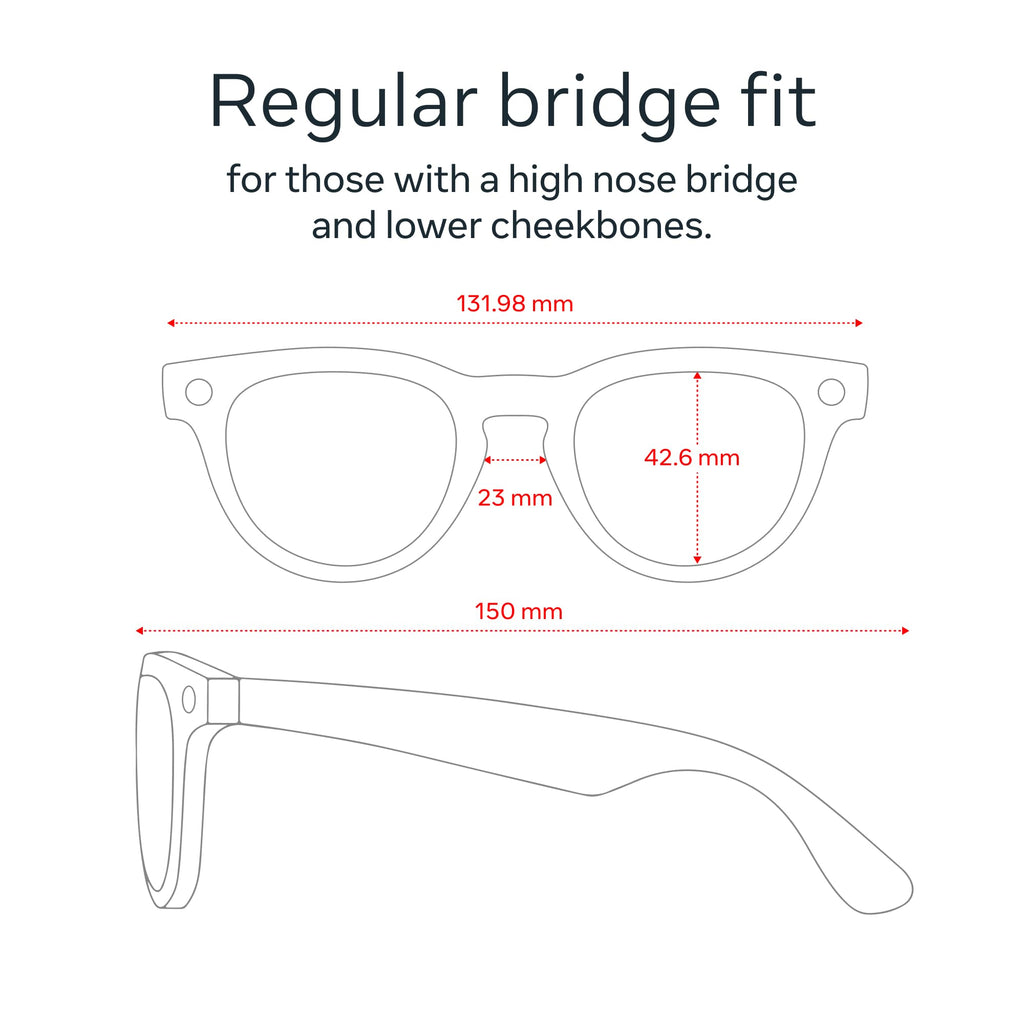 Ray-Ban Meta - Headliner glasses with Meta AI, Audio, Photo, Video Compatibility - Transitions Yellow Lenses - Warm - Image 6
