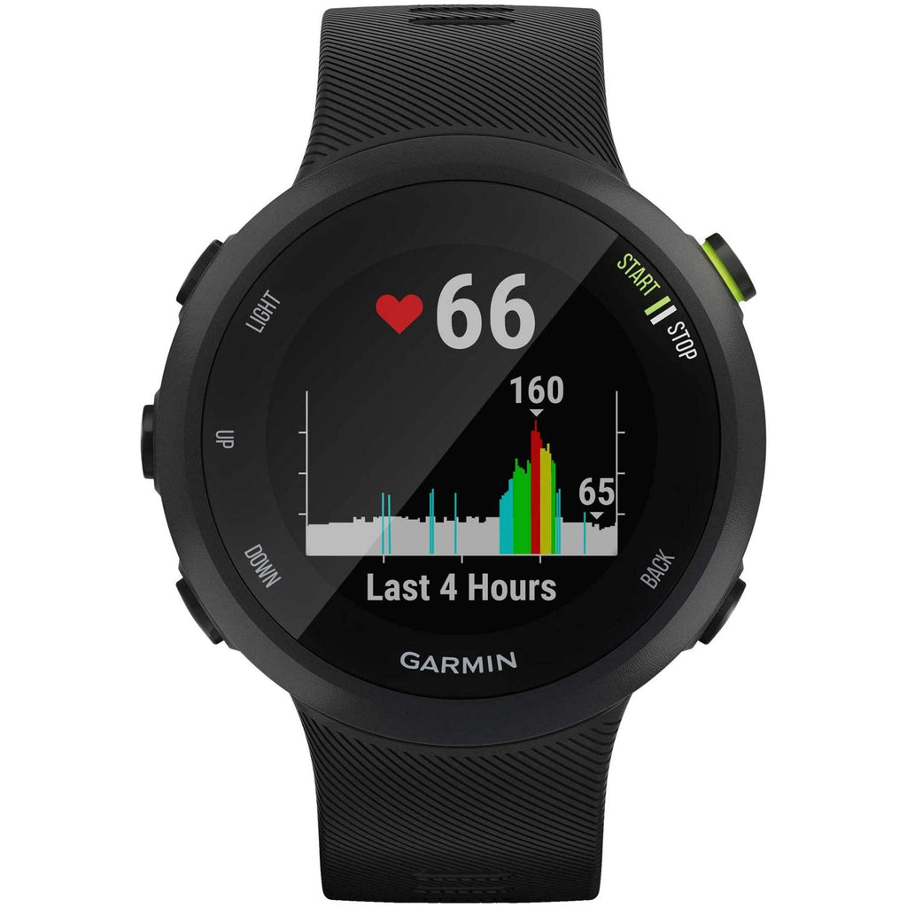 Garmin Forerunner 45S - 39mm Black Case - Black Silicone Band - 010-02156-02 - Image 3