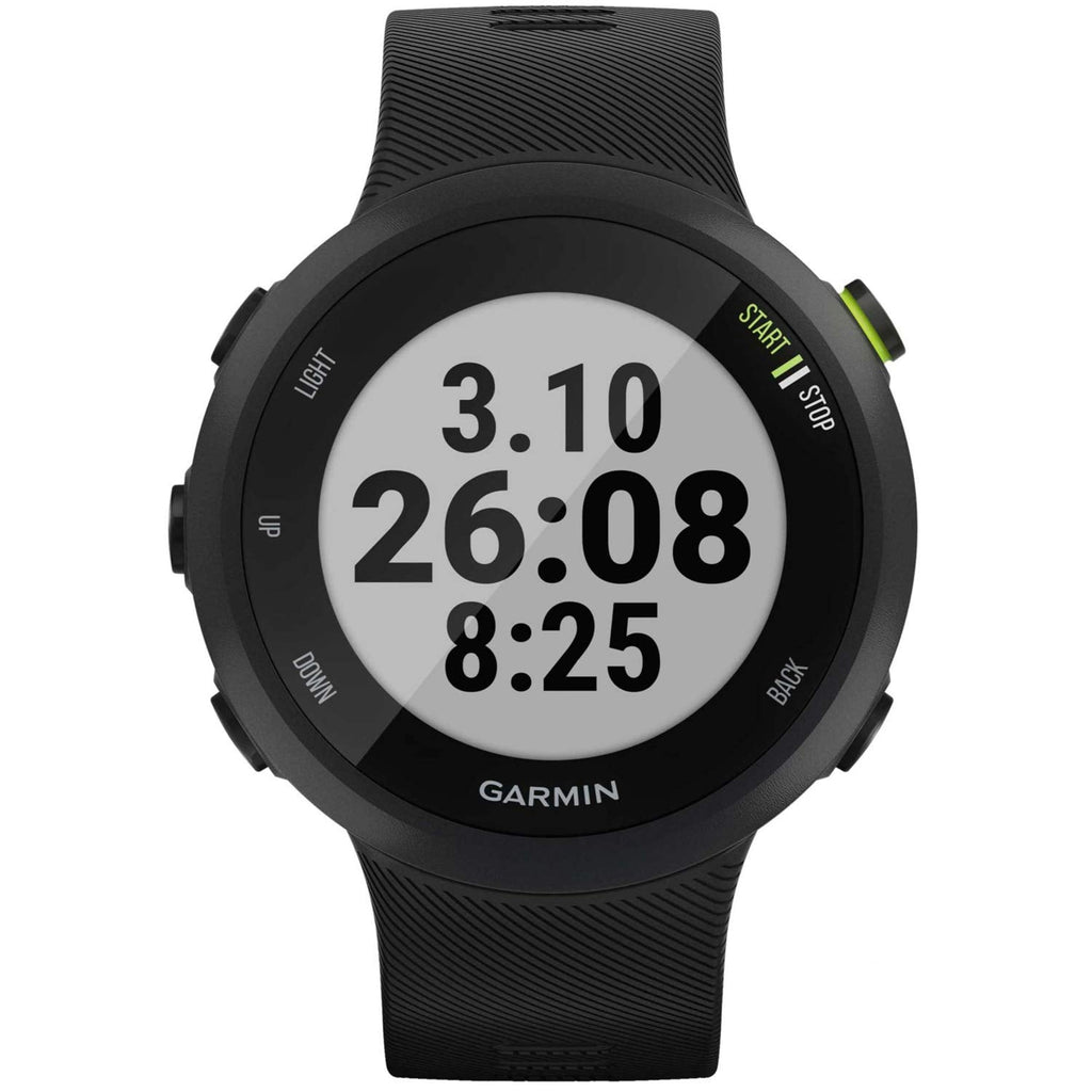 Garmin Forerunner 45S - 39mm Black Case - Black Silicone Band - 010-02156-02 - Image 4