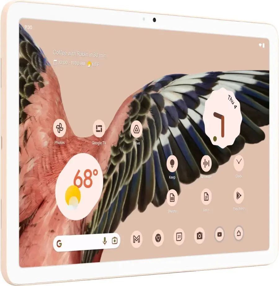 Google Pixel Tablet 11 (Wi-Fi) NO DOCK - 128GB - Rose - GA04752-US-NODOCK - Image 2