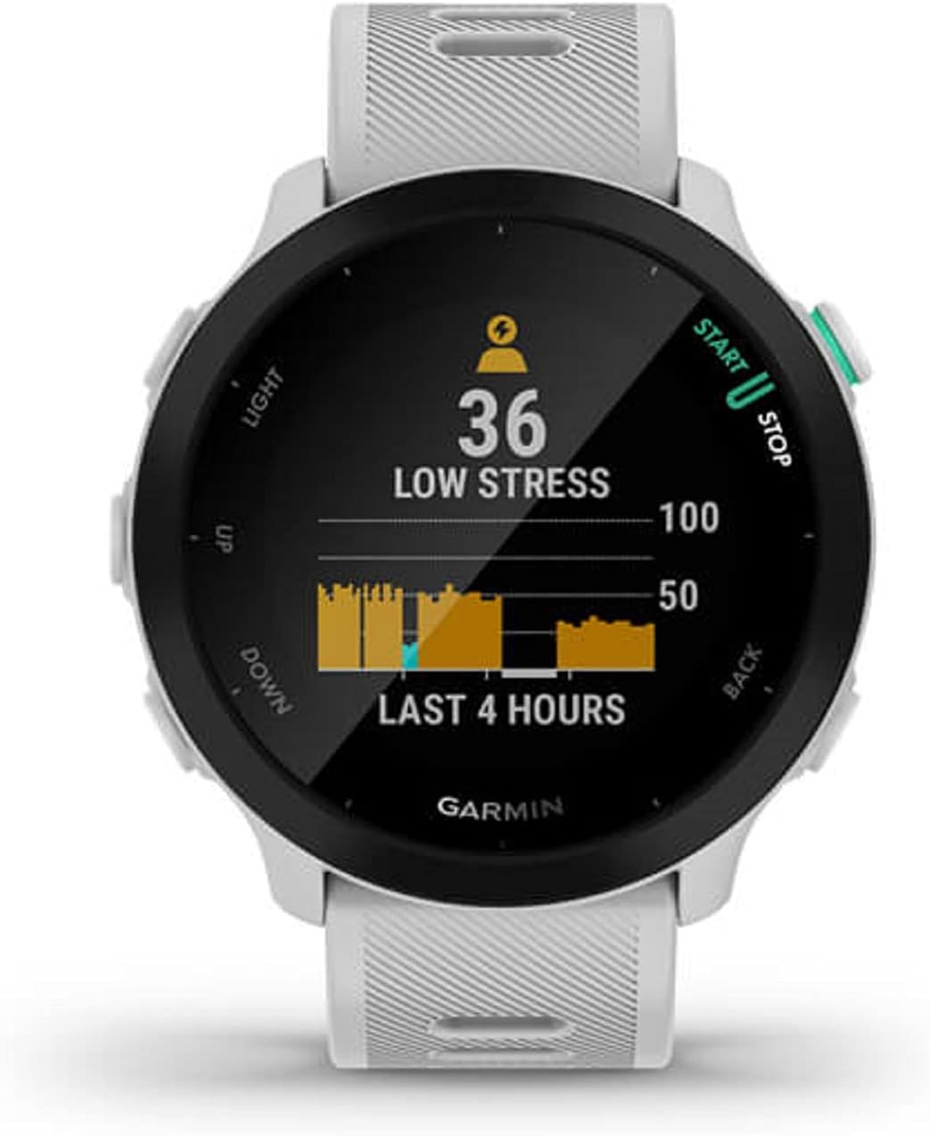 Garmin Forerunner 55, GPS Running Watch White - Image 6