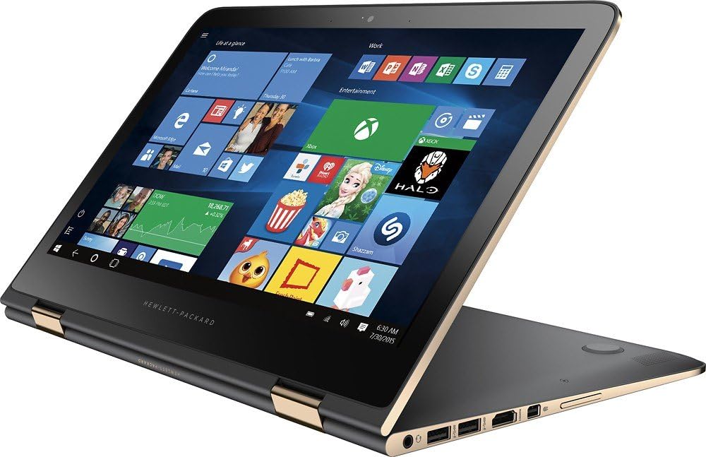 HP Spectre x360 – 13.3" QHD Touch – i7-6500U – 16GB RAM – 512GB SSD – Dark Ash Silver – 13-4116DX - Image 4