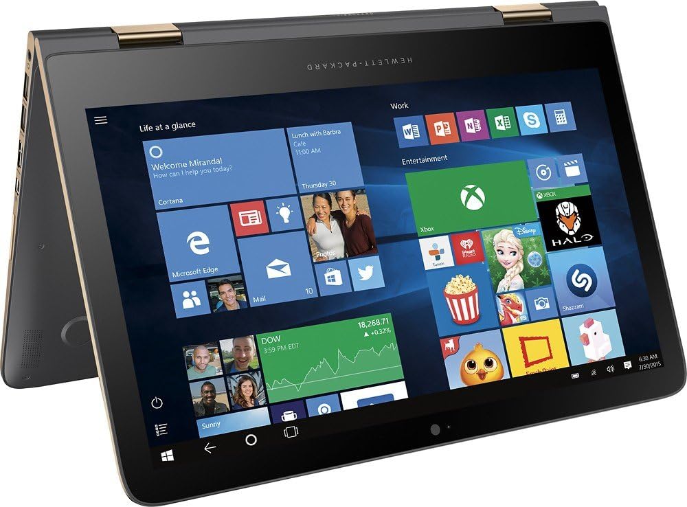HP Spectre x360 – 13.3" QHD Touch – i7-6500U – 16GB RAM – 512GB SSD – Dark Ash Silver – 13-4116DX - Image 6