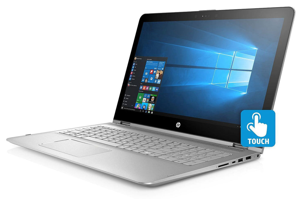 HP Envy x360 – 15.6" FHD Touch – i7-7500U – 16GB RAM – 1TB HDD / 128GB SSD – Silver – 15T-AQ100 - Image 3