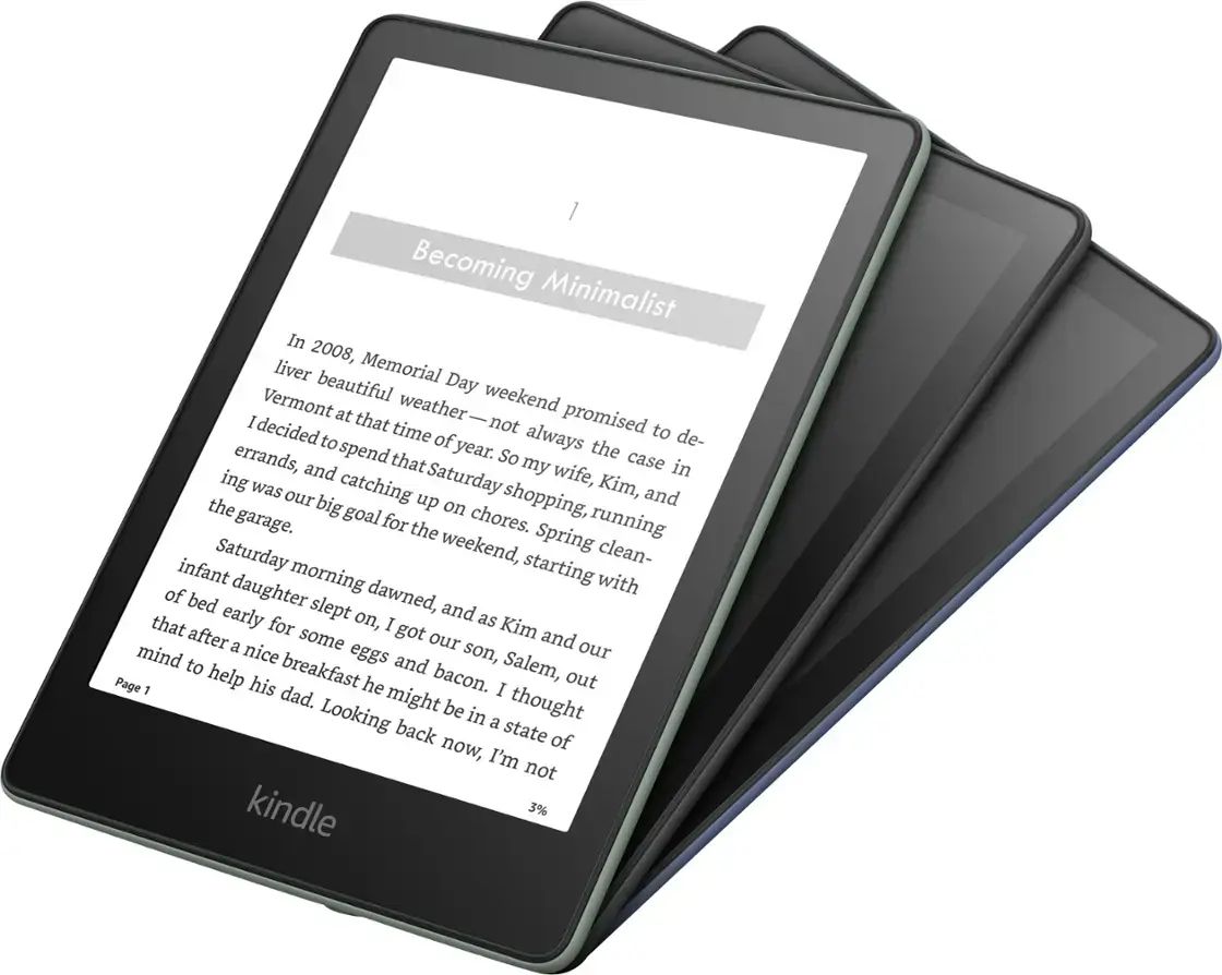 Kindle Paperwhite Signature Edition – 32 GB – Denim – B095J3TKSP - Image 3