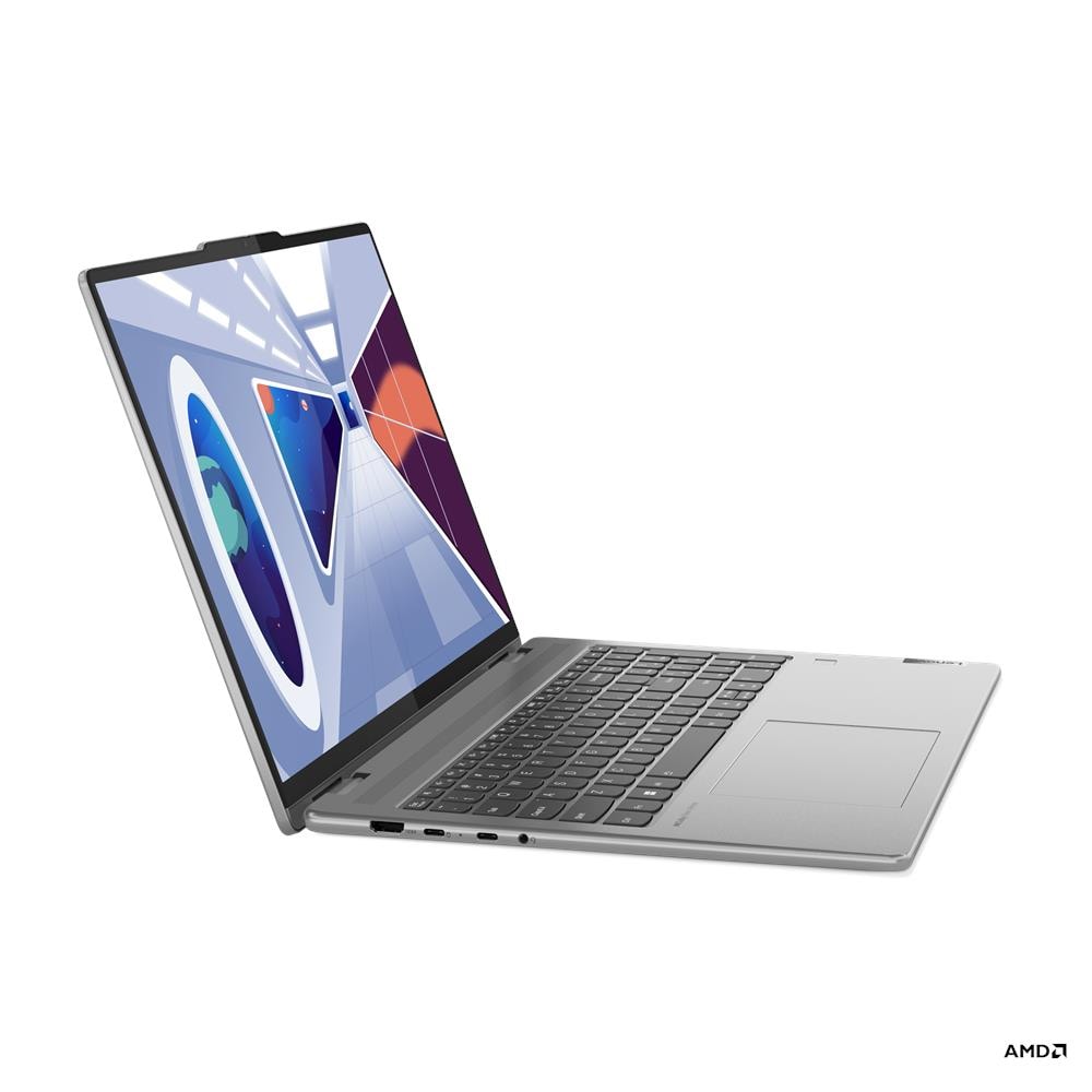 Lenovo Yoga 7 16ARP8 – 16″ WUXGA Touch – AMD Ryzen 7 7735U – 16 GB RAM – Radeon 680M – 1 TB SSD – Arctic Gray - Image 3