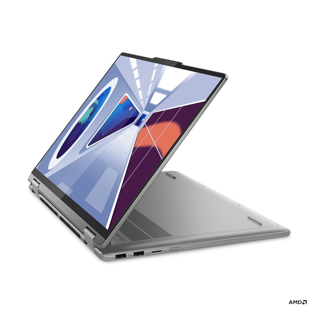 Lenovo Yoga 7 16ARP8 – 16″ WUXGA Touch – AMD Ryzen 7 7735U – 16 GB RAM – Radeon 680M – 1 TB SSD – Arctic Gray - Image 4