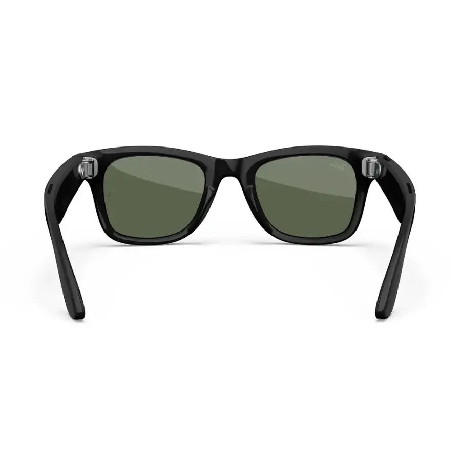Ray-Ban Meta - Wayfarer Large glasses with Meta AI, Audio, Photo, Video Compatibility - Green Lenses - Image 4