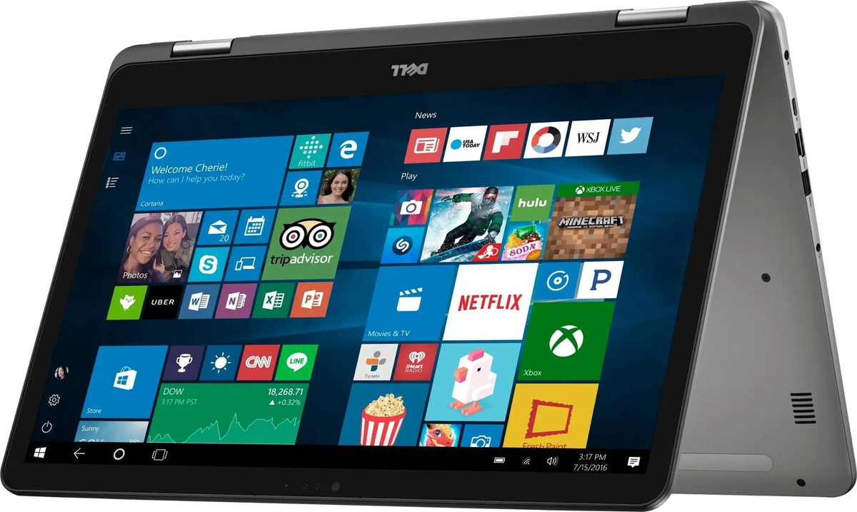 Dell Inspiron 17 7773 – 17.3" 2-in-1 FHD Touch – i7-8550U – 16GB RAM – MX150 – 2TB HDD – Gray – I7773-7855GRY-PUS - Image 4