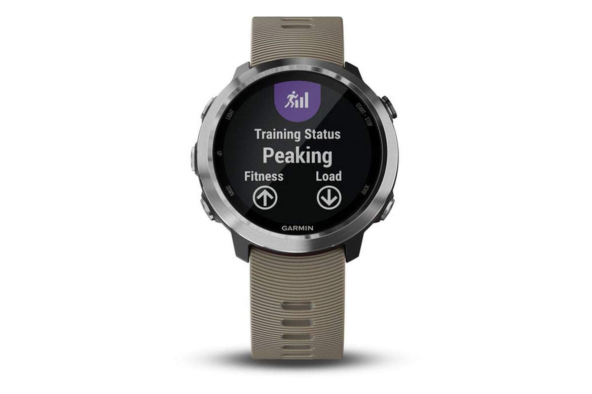 Garmin - Forerunner 645 GPS Monitor Running Watch - Sandstone - Image 3