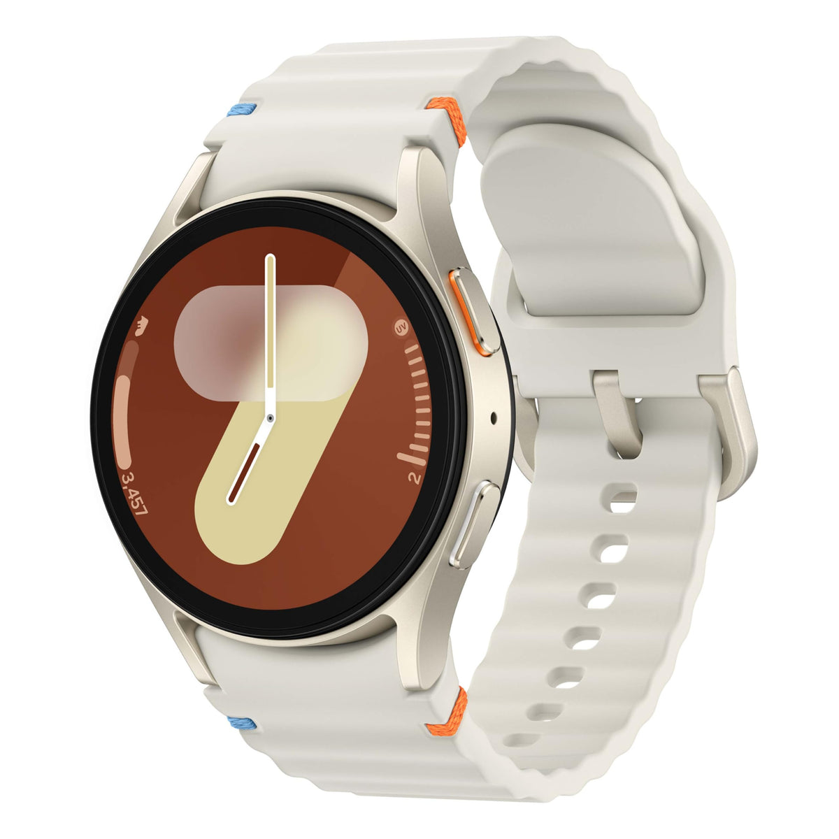 Samsung - Galaxy Watch7 Aluminum Smartwatch 40mm LTE - Cream - (2024)