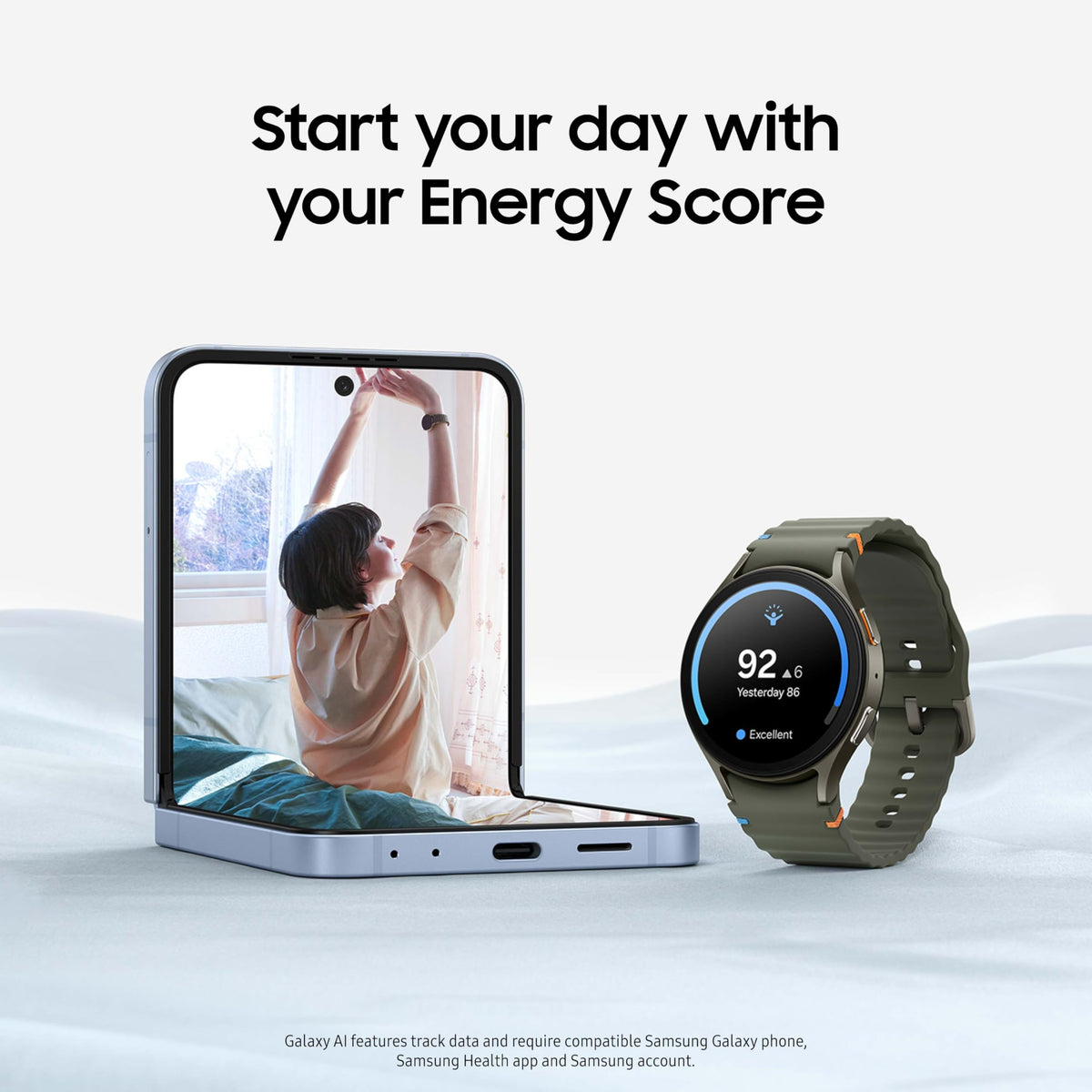 Samsung - Galaxy Watch7 Aluminum Smartwatch 40mm LTE - Cream - (2024) - Image 4