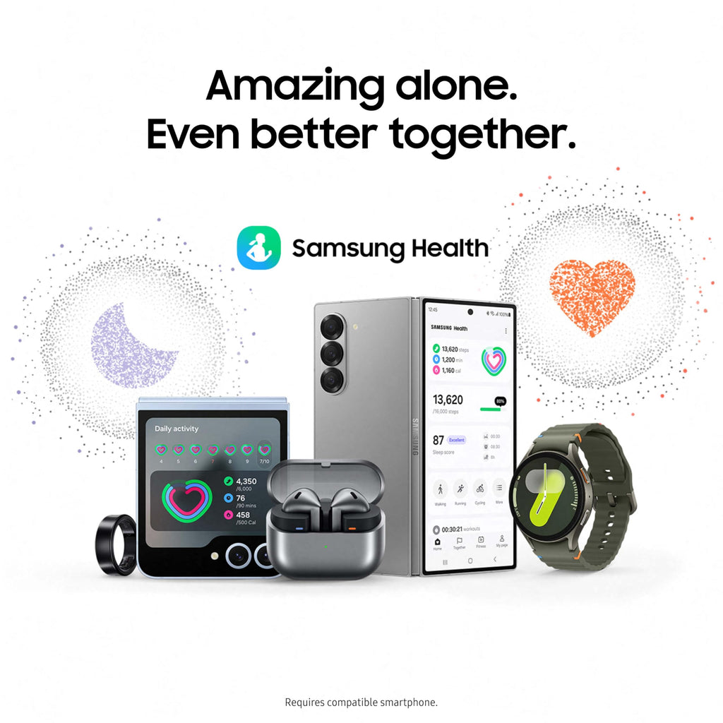 Samsung - Galaxy Watch7 Aluminum Smartwatch 40mm LTE - Cream - (2024) - Image 6