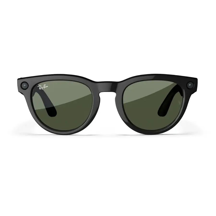 Ray-Ban Meta - Headliner Low Bridge Fit glasses, Meta AI, Audio, Photo, Video Compatibility - Green - Image 2