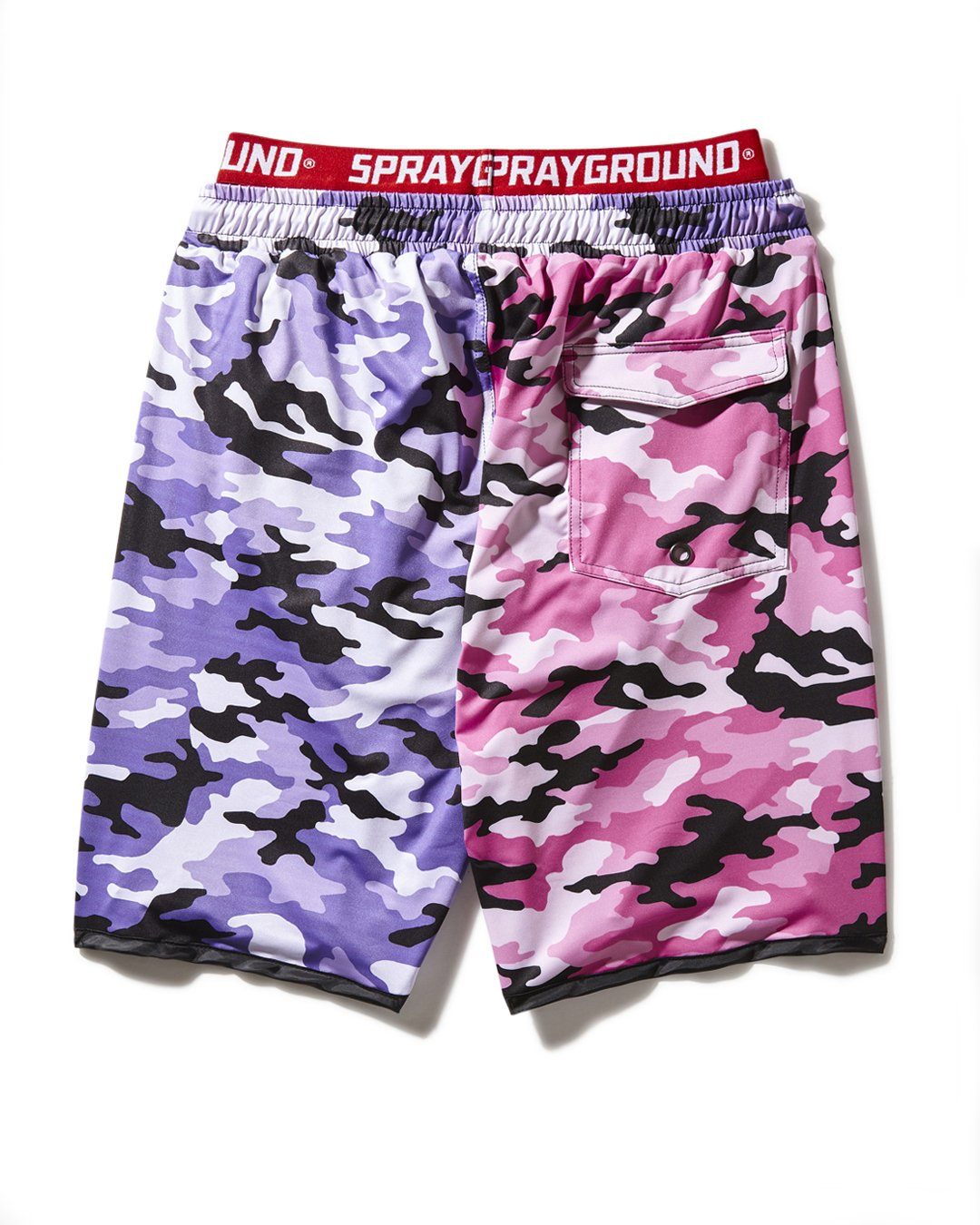 Split Camo Corto Swim Trunks - Image 3