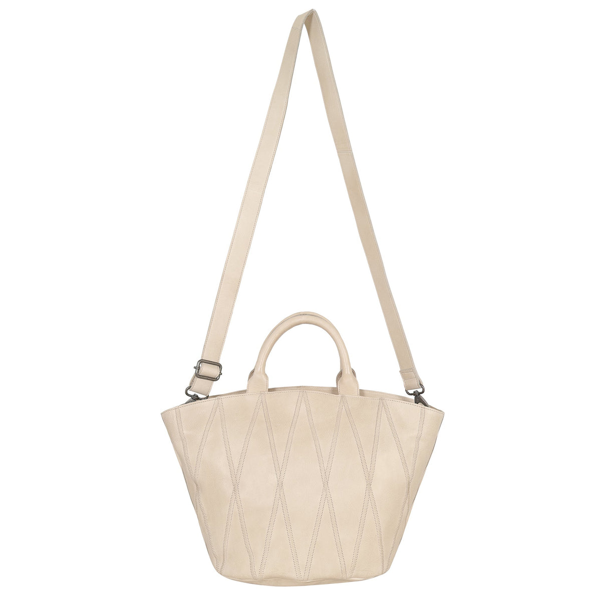 Claudia Diamond Leather Crossbody Bag - Image 24