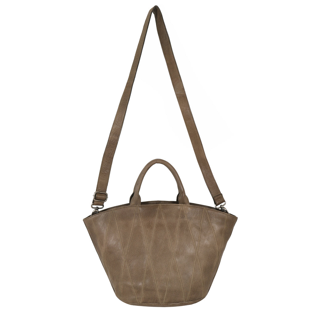 Claudia Diamond Leather Crossbody Bag - Image 2