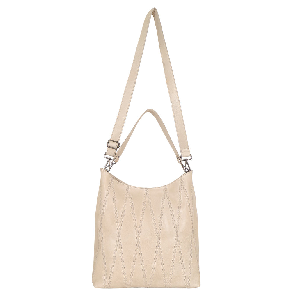 Bree Diamond Leather Shoulder Bag - Image 26