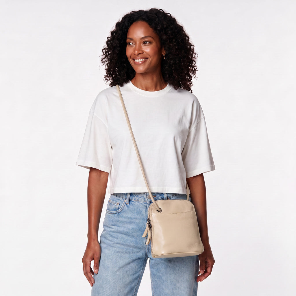 Lilly Leather Crossbody Bag - Image 34