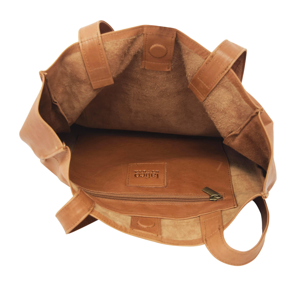 Margie Leather Tote Bag - Image 6