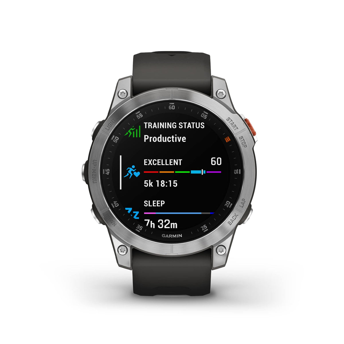 Garmin - epix (Gen 2) GPS Smartwatch 47mm Fiber-reinforced polymer - Steel - 010-02582-00 - Image 2