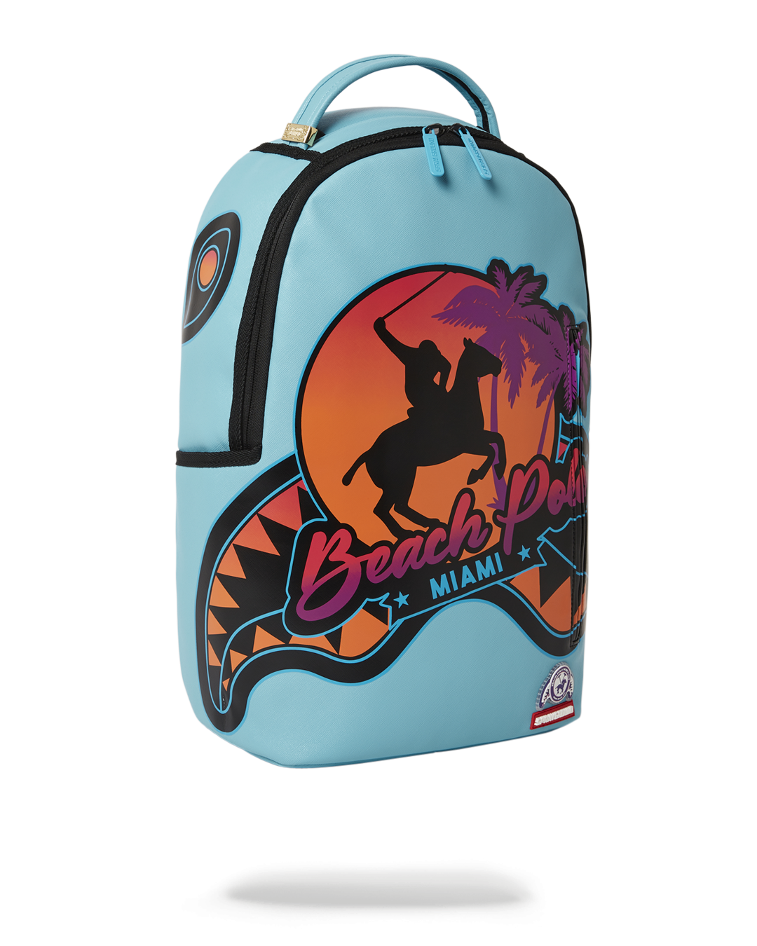 Miami Beach Polo Collab Backpack (Dlxv-Sky) - Image 3