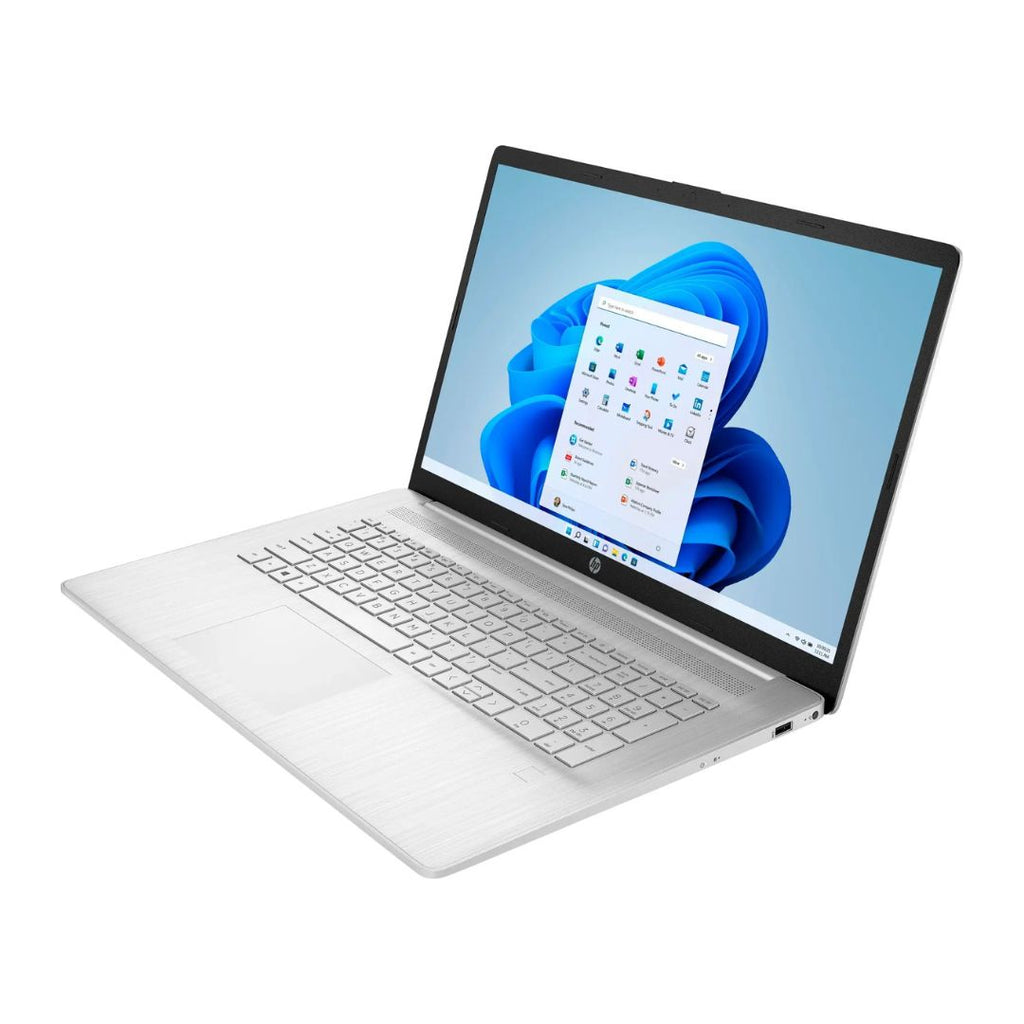HP – 17.3" Laptop – AMD Ryzen 5 5500U – 8GB RAM – 256GB SSD – Natural Silver – 17-cp0013dx - Image 2