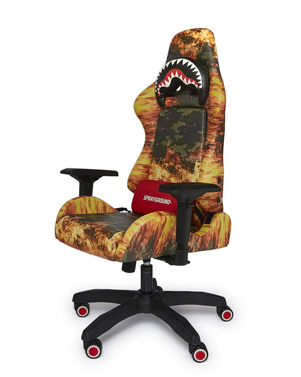 Fire Camo Gaming Chair - Super Rare - Image 7