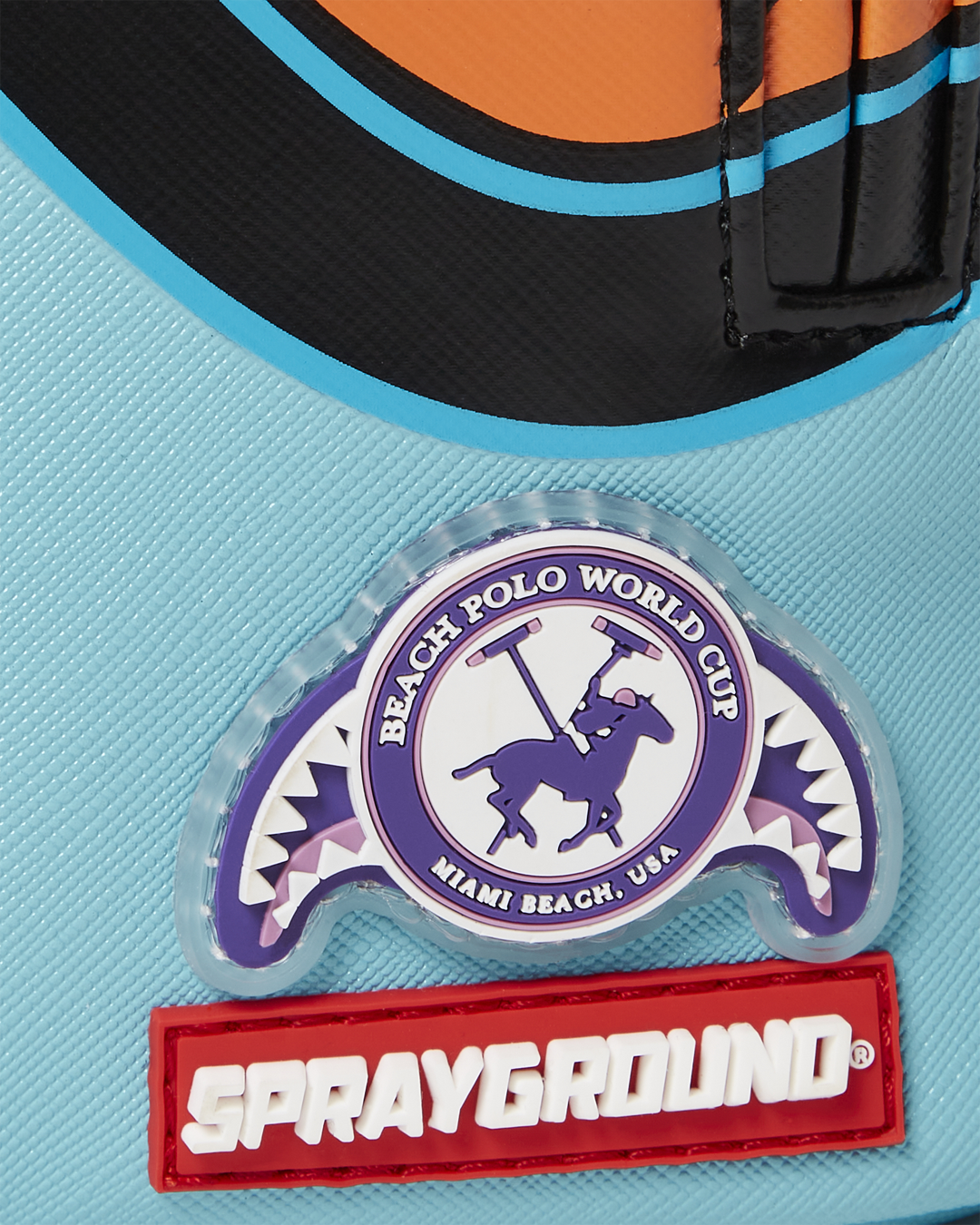Miami Beach Polo Collab Backpack (Dlxv-Sky) - Image 10