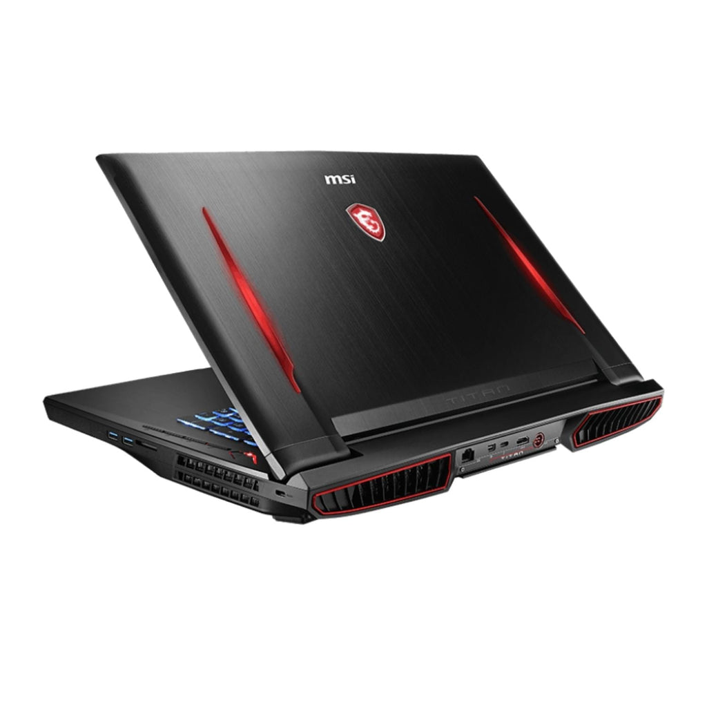 MSI 7RF Titan Pro - 17.3 FHD - i7-7700H - 16GB RAM - GTX1080 - 1TB HDD / 256GB SSD - Black - Image 2