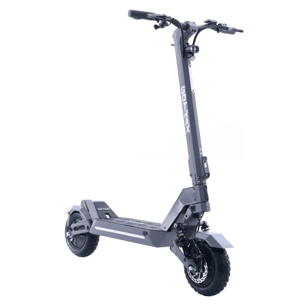 GoTrax - RAPTOR Electric Scooter w/28 mi Max Operating Range & 30mph Max Speed - Gray - Image 3