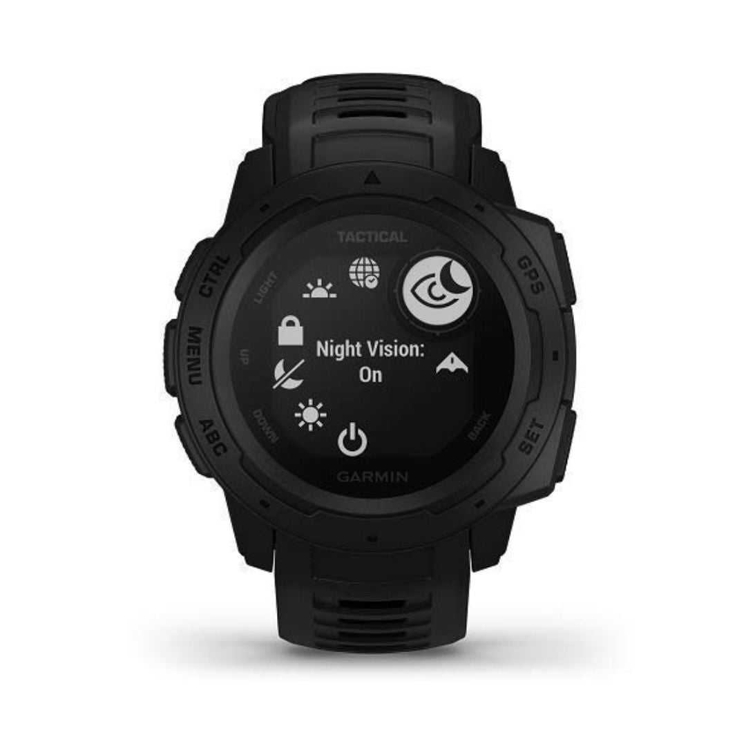 Garmin Instinct Tactical GPS Smartwatch – Black – 010-02064-70 - Image 2