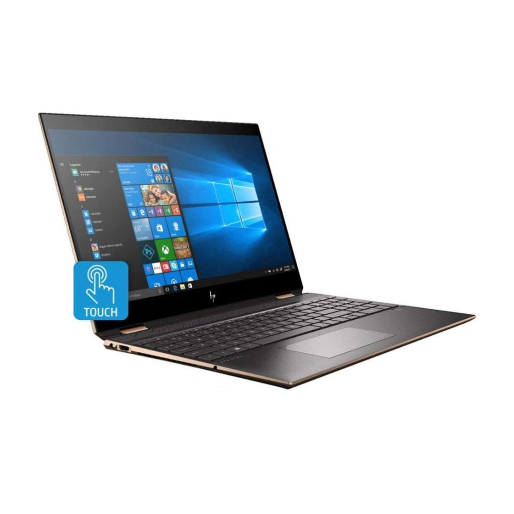 HP Spectre x360 – 15.6" UHD Touch – i7-10510U – 16GB RAM – 512GB SSD – Dark Ash Silver – 15t-df100 - Image 2