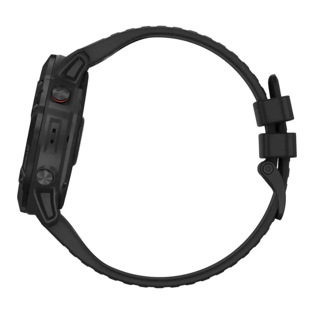 Garmin - fēnix 6X Pro GPS Smartwatch 51mm Fiber-Reinforced Polymer - Black - 010-02157-00 - Image 2