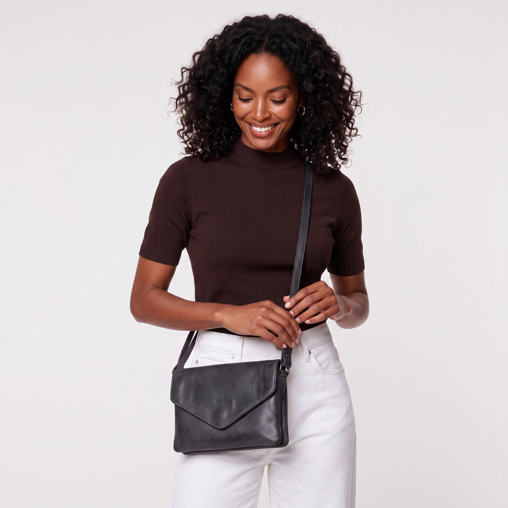 Harbor Leather Crossbody Bag - Image 17