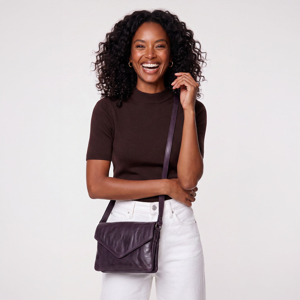 Harbor Leather Crossbody Bag - Image 13