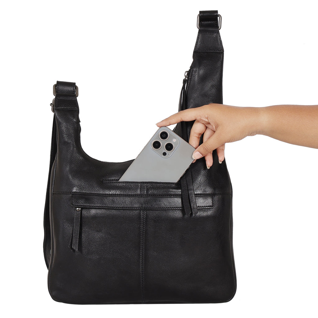 Alta Leather Crossbody Bag - Image 30