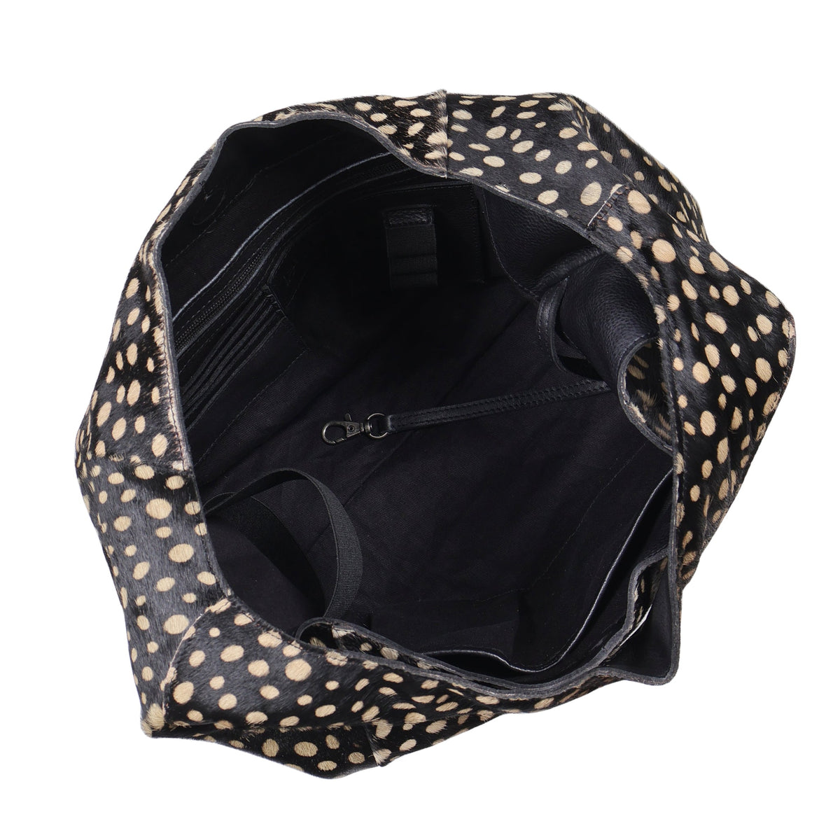 Lindsey Hair On Leather Tote Bag - Image 8