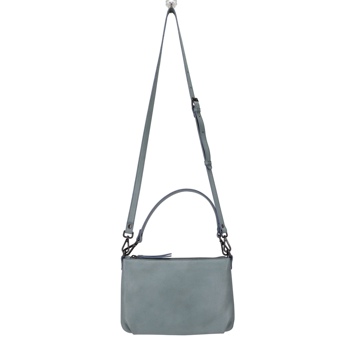 Stevie Leather Crossbody Bag - Image 11