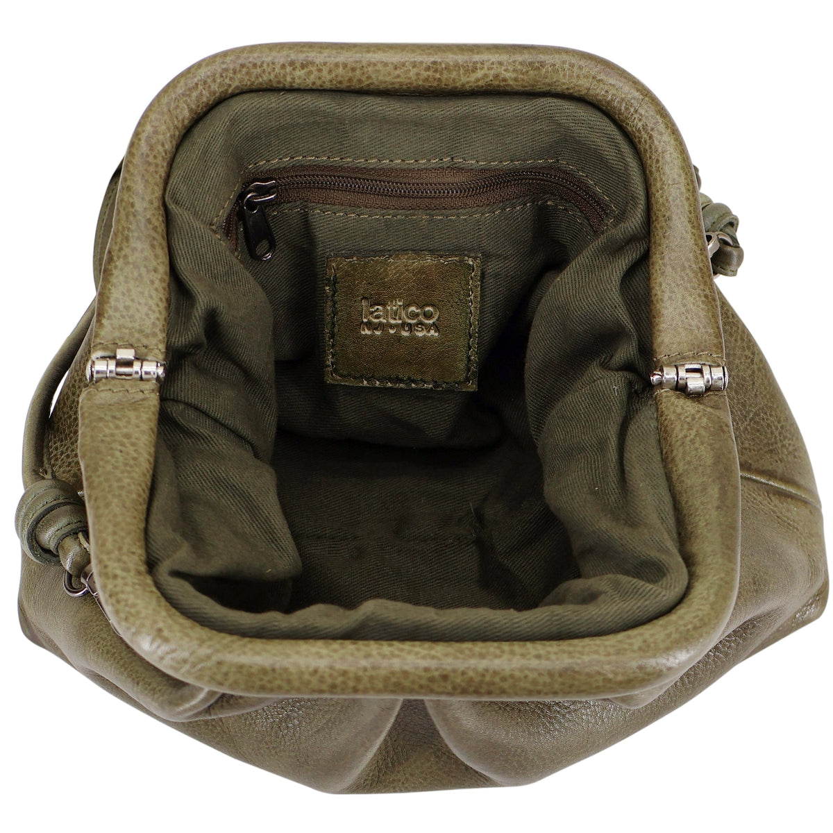 Layla Leather Crossbody Bag - Image 6