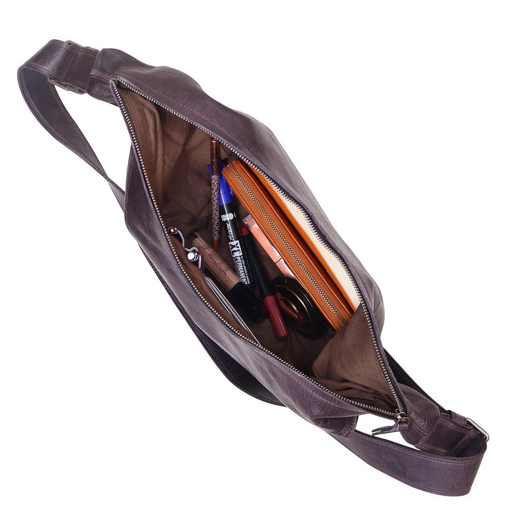 Boone Leather Sling Bag - Image 12