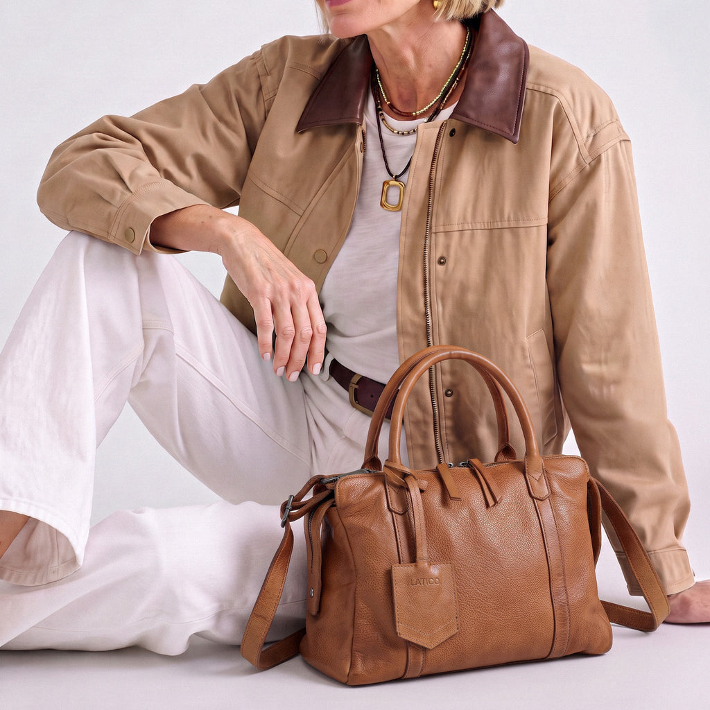 James Leather Crossbody Bag - Image 32